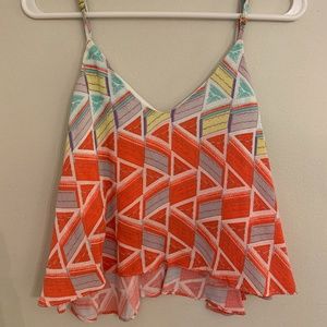Colorful Print Tank